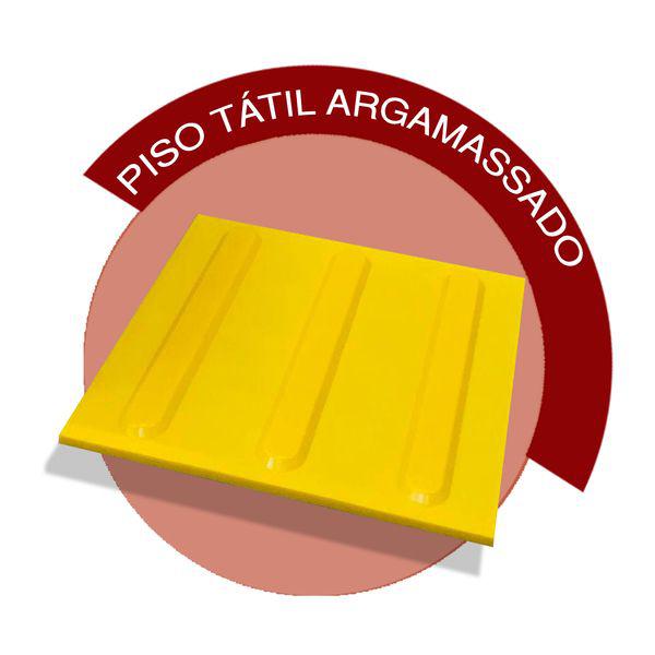 Piso Tátil Argamassado